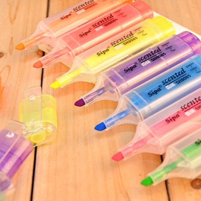 korean highlighter pens