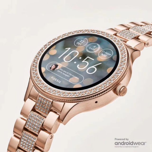 fossil rose gold smartwatch gen 4