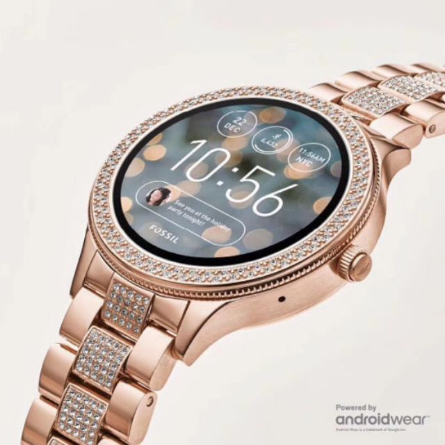 fossil gen 3 rose gold smartwatch