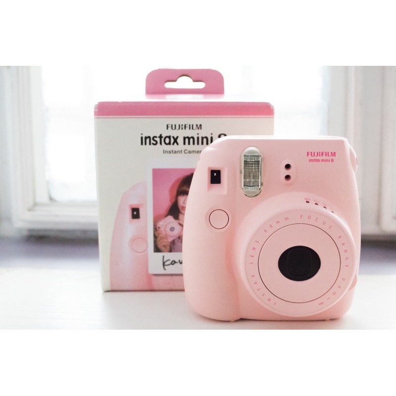 Pink Fujifilm Instax Mini Camera 8 Good As Brand New Mint Condition Shopee Philippines