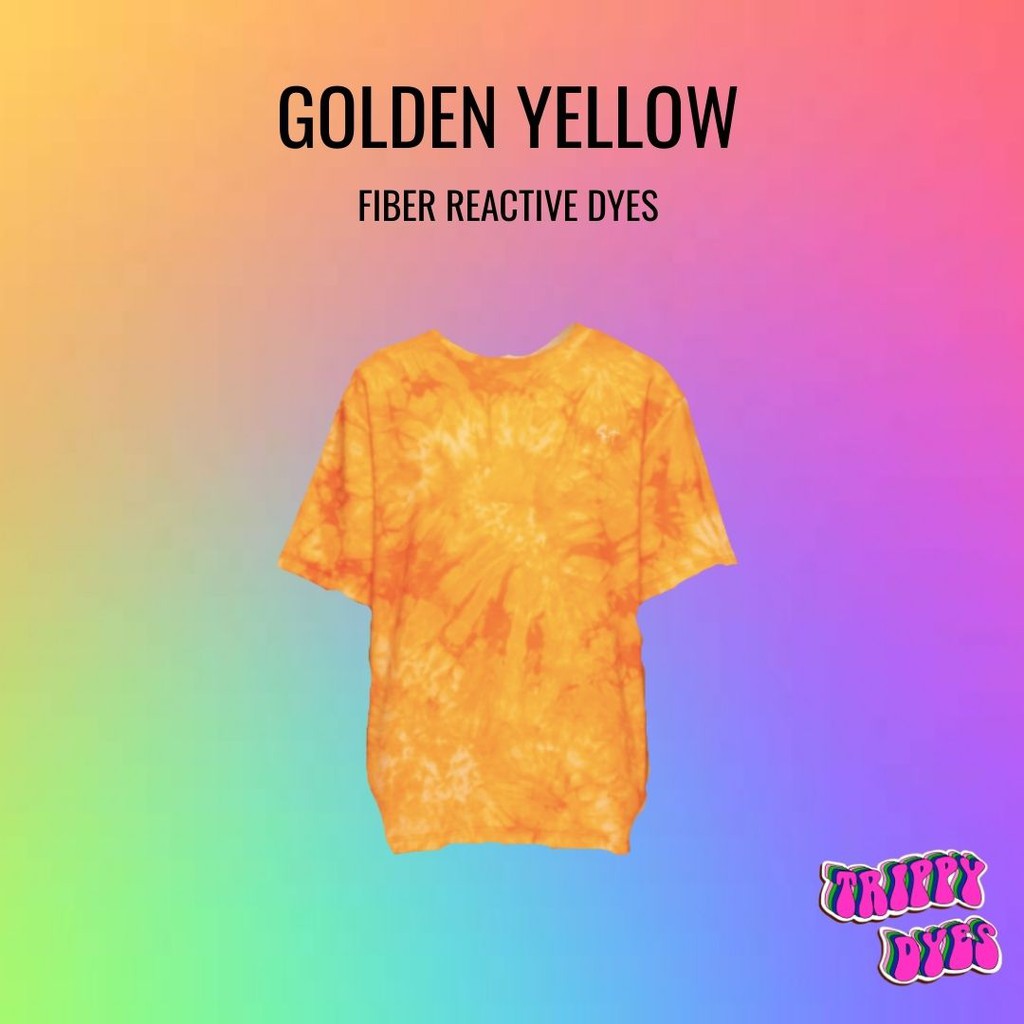 Golden Yellow (Fiber Reactive Dyes From Trippy Dyes) | Shopee Philippines