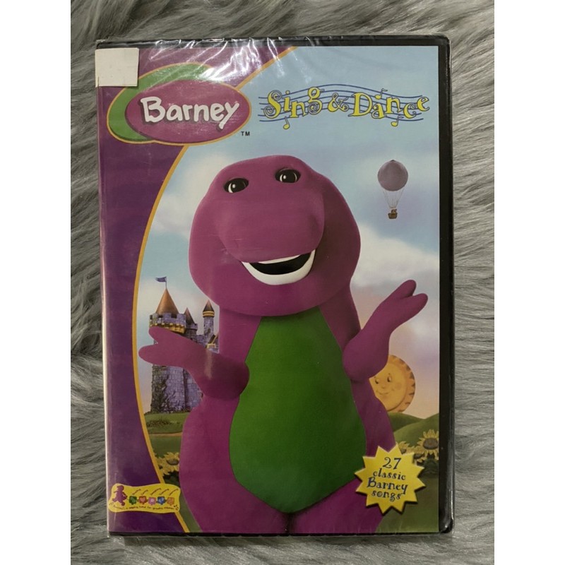 Original New DVD Barney Sing & Dance 27 Classic Barney songs | Shopee ...