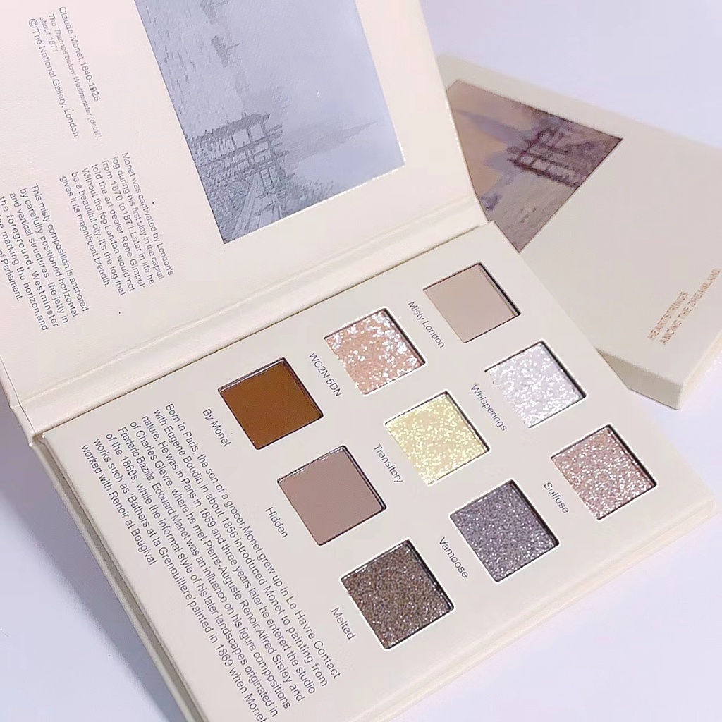 NEW MUGE LEEN 9 COLOR The most romantic eyeshadow pallette heatstrings ...