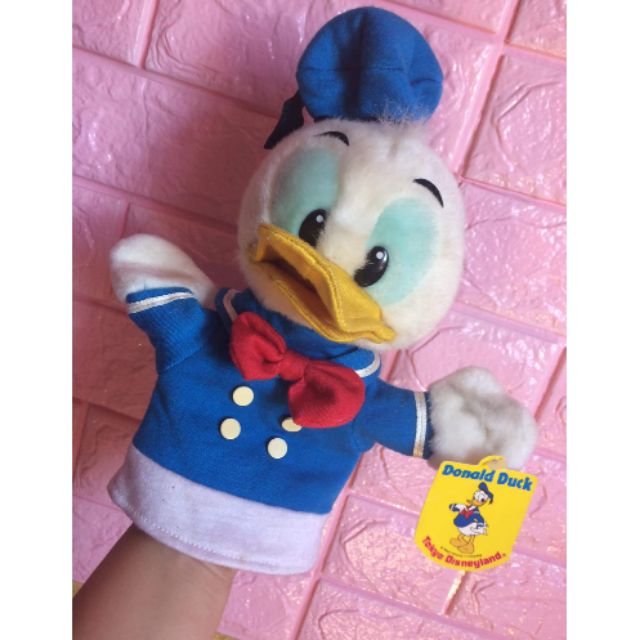 donald duck hand puppet