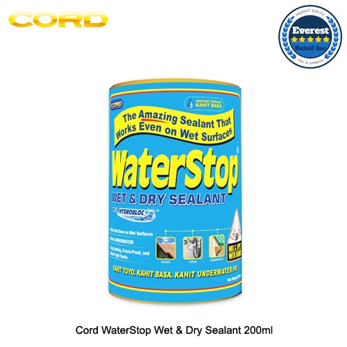 Cord Waterstop Wet And Dry Sealant 200ml Shopee Philippines