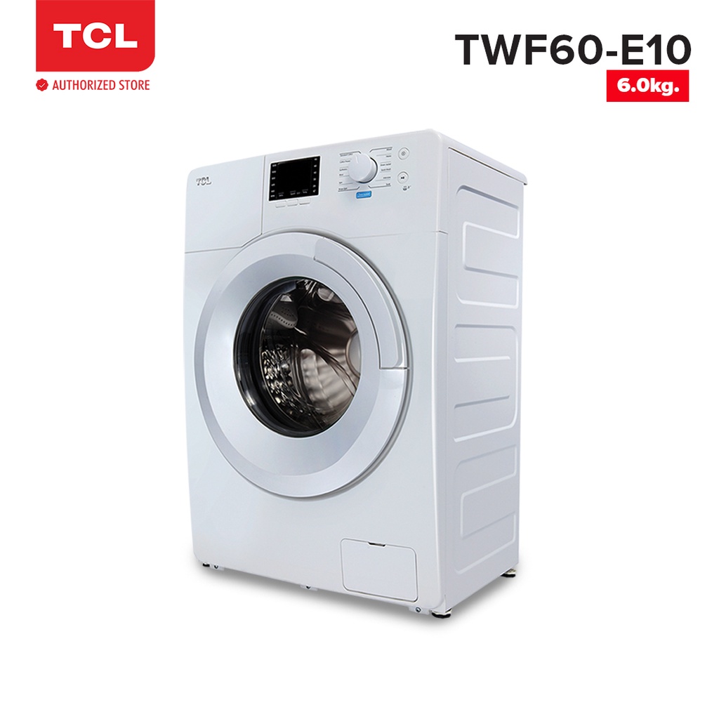 TCL 6kg Front Load Fully Automatic Washing Machine (TWF60E10) Shopee