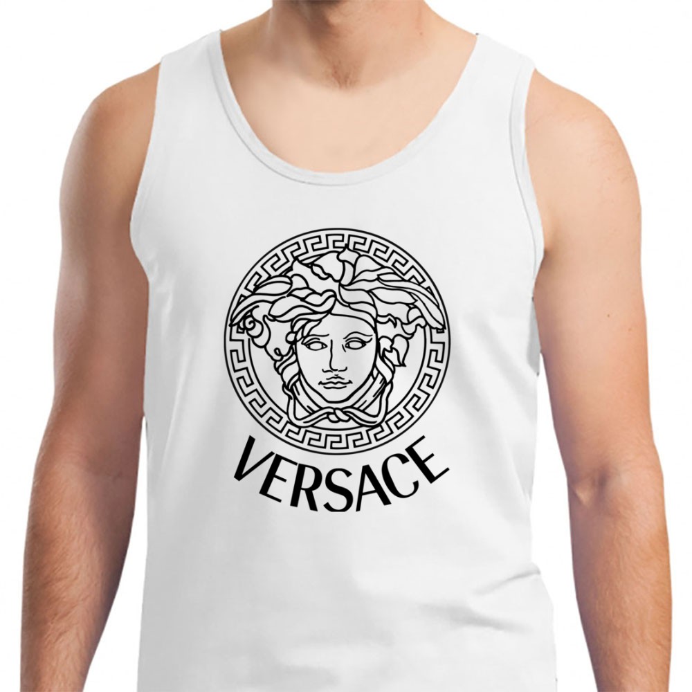 versace men's tank top