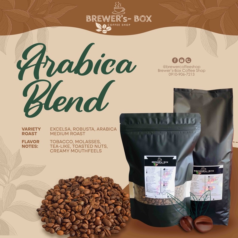 ARABICA BLEND COFFEE Ground/Beans Shopee Philippines