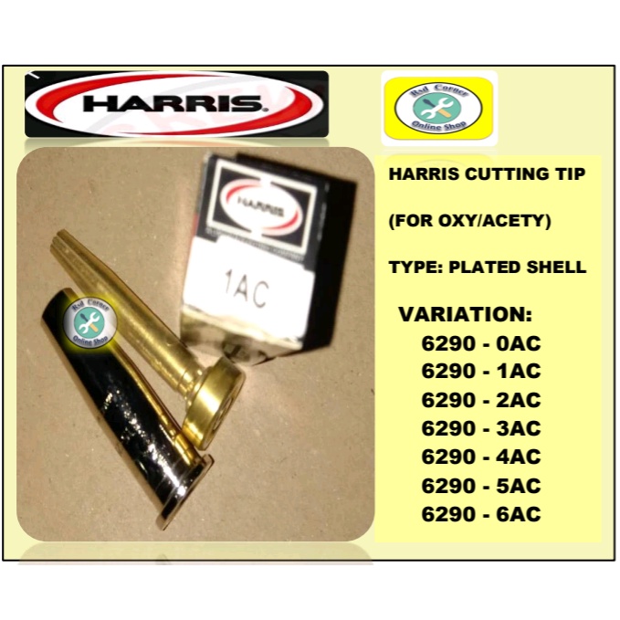 HARRIS CUTTING TIP For (Oxygen/Acetylene ) ( 0AC, 1AC, 2AC, 3AC, 4AC