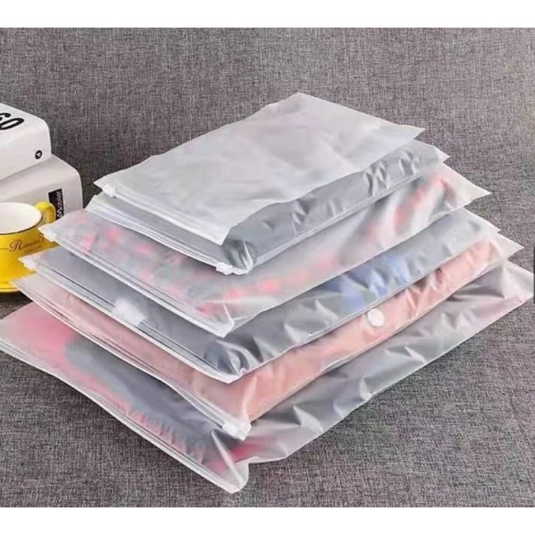 Large size Ziplock Bag Packaging/Clothe/Outing Bag water proof Shopee