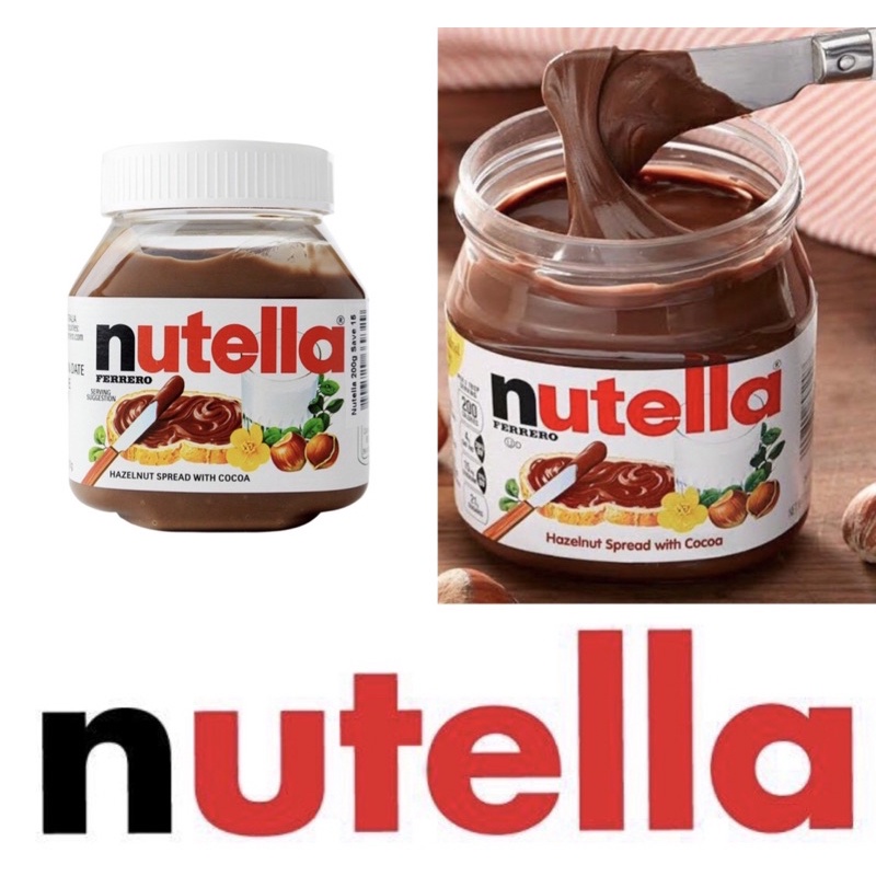 ??FERRERO NUTELLA HAZELNUT SPREAD 350 GRAMS | Shopee Philippines