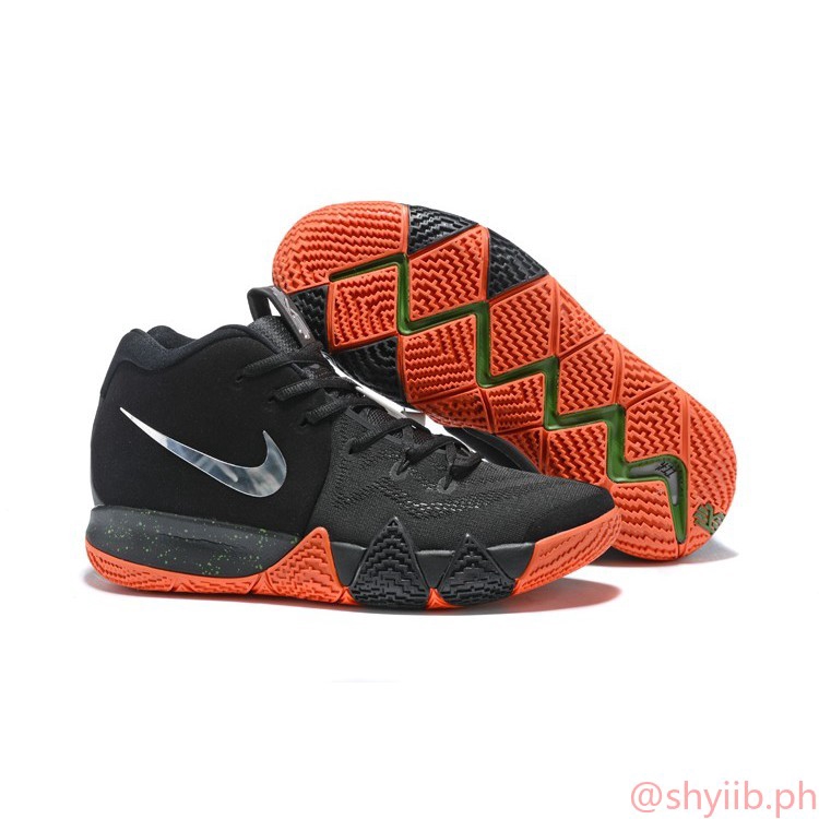 kyrie 4 black metallic silver