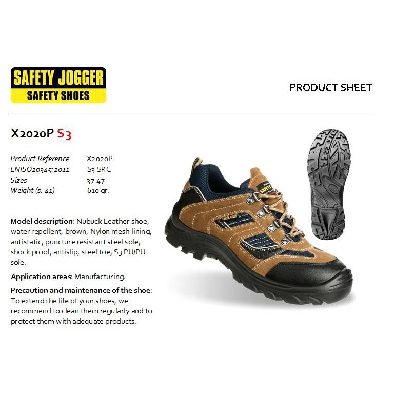 safety jogger x2020p