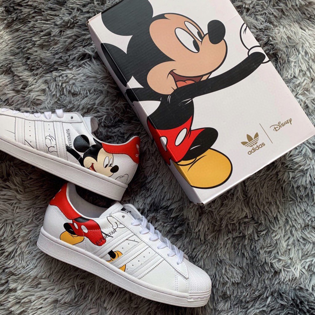 disney mickey mouse superstar shoes