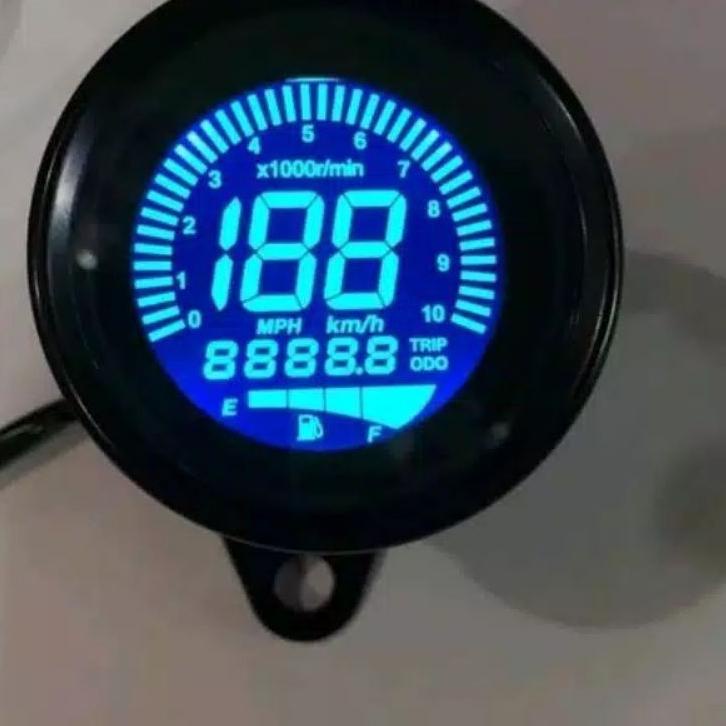 Hot Speedometer Kilometer Rpm Ampere Gasoline Odometer Led Digital