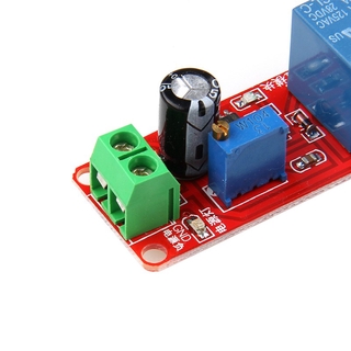 12V NE555 Oscillator Delay Adjustable Timer Relay Switch Module 0-10 Second #4