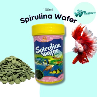 Aquarium AQUAV Fish Spirulina Wafer Color Enhancer Vitamins 100mL #1