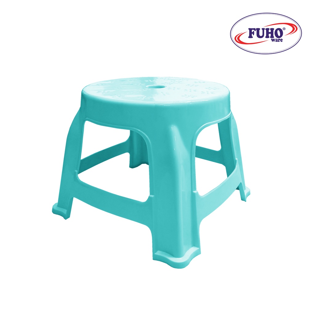 FUHO Laundry Stool MultiPurpose Mini Chair No Backrest Small Chair for