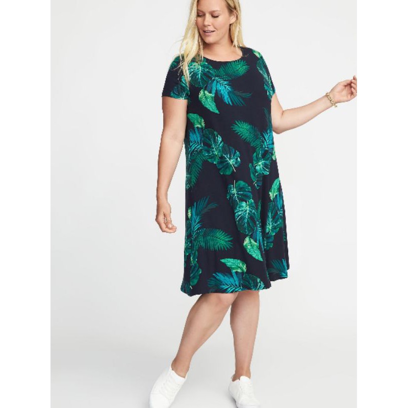 jersey knit swing dress old navy