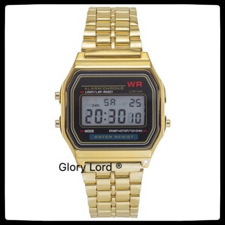 「Glord」5Style Led Digital Casio Vintage Stainless Steel Unisex Watch #6
