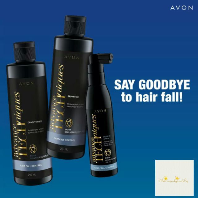 Avon Advance Techniques 360 Nourishment / Hair Fall Control 200mL (K&Q  Shop) | Shopee Philippines