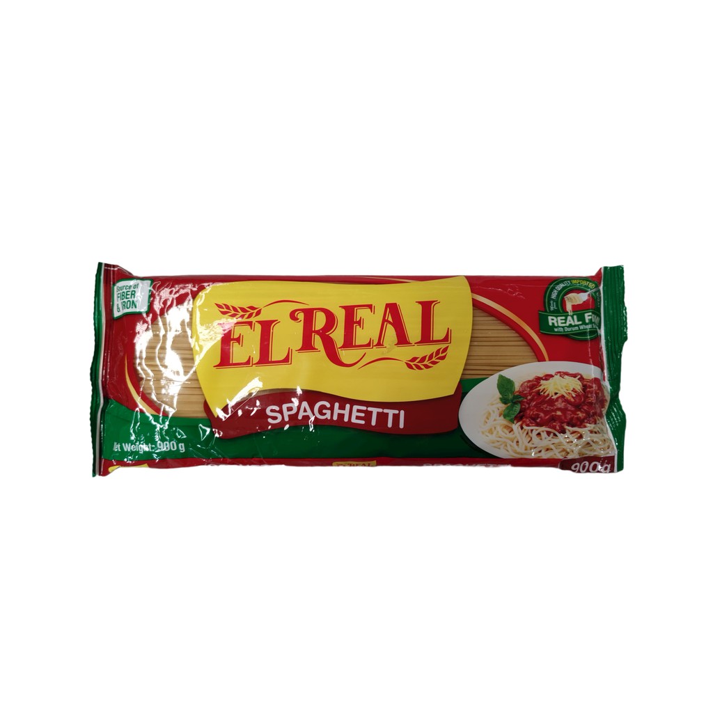 El Real Spaghetti 900g Shopee Philippines 