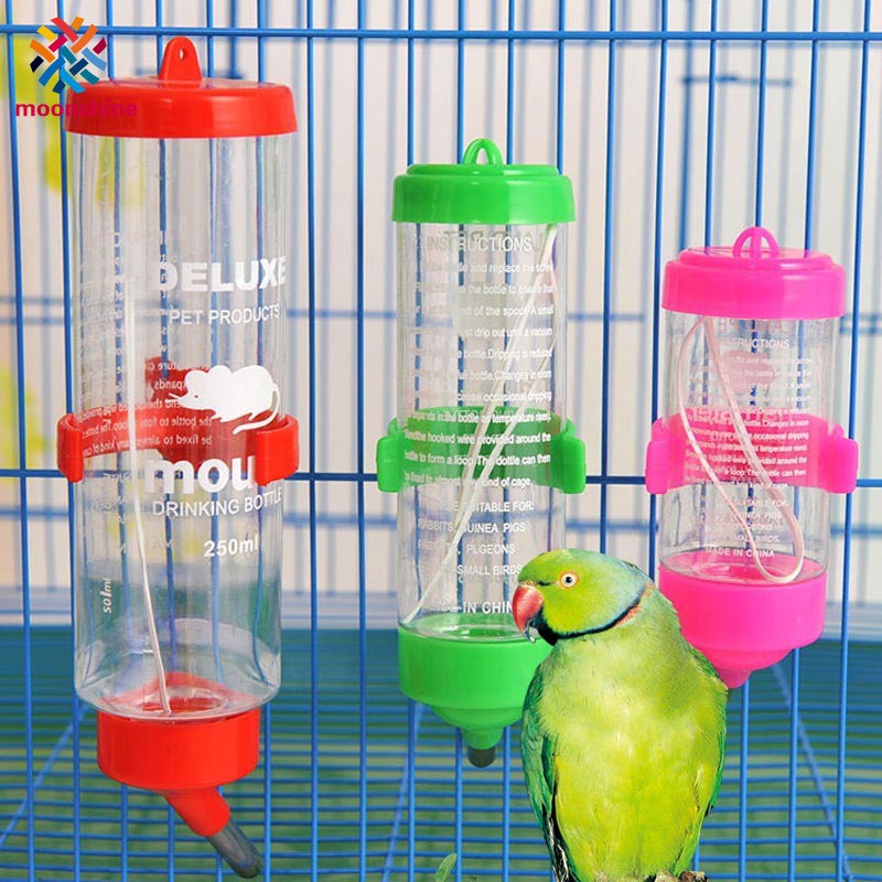 Water Feeder Bottle Hanging Drinking Fountain For Pet Animal Rabbits Hamster 