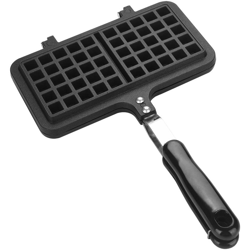 Waffle Irons Nonstick,Cast Iron Waffle Maker,Double Side Waffle Pan