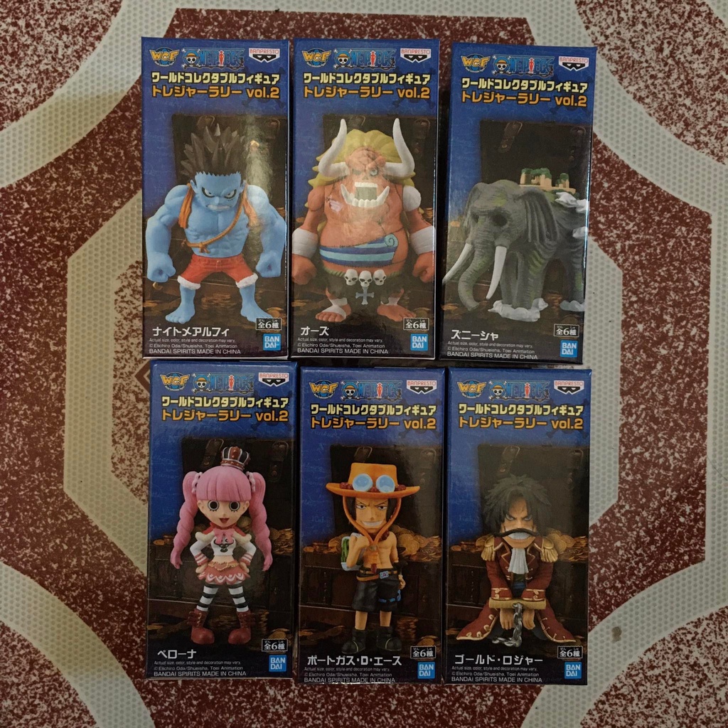 Banpresto One Piece Wcf Treasure Rally Vol Set Of Figures Shopee Philippines