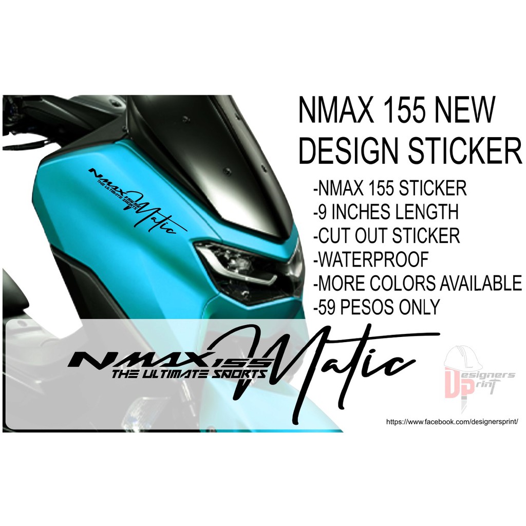 Yamaha Nmax Stickers Yamaha Logo V1 V2 Version Decal vrogue.co