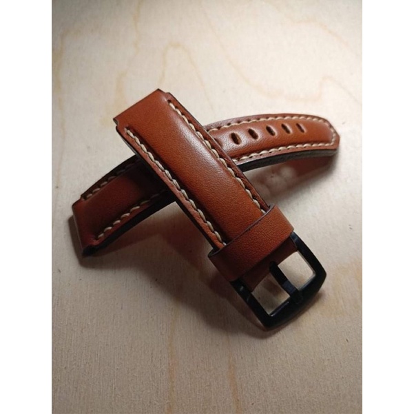 Leather watch strap by Don Pablos