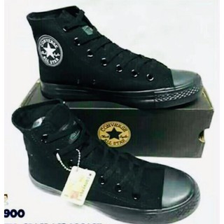 all black chuck taylors