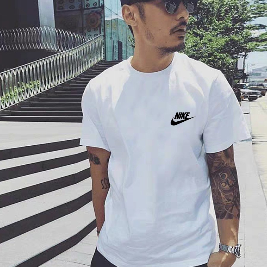 2021 new NIKE T-shirt men's short-sleeved cotton T-shirt | Shopee  Philippines