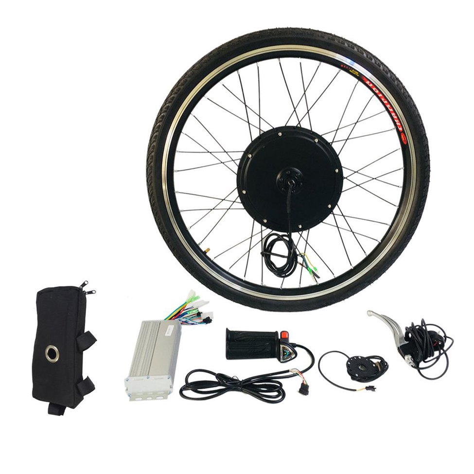 electric motor for bicycle front wheel