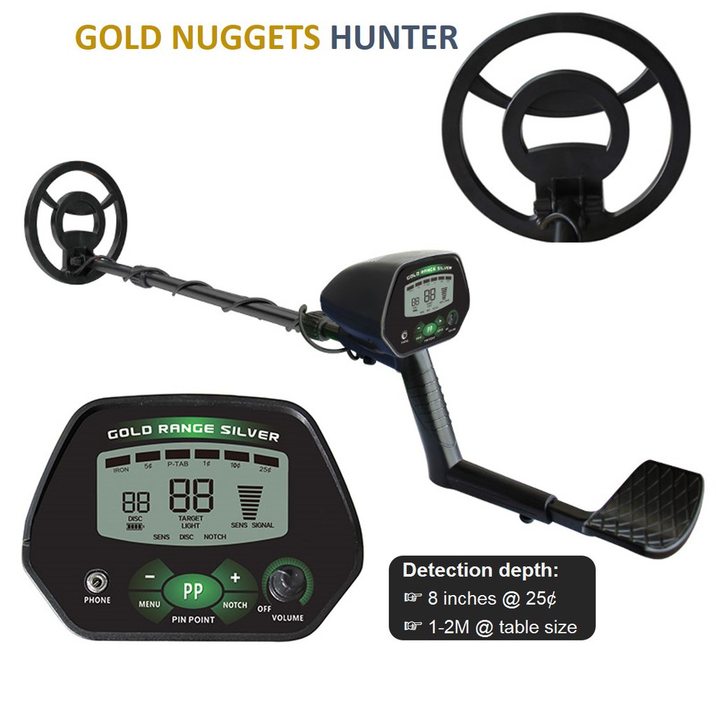 Underground Metal Detector Gold Detector Metal Hunter Gold Finder with ...