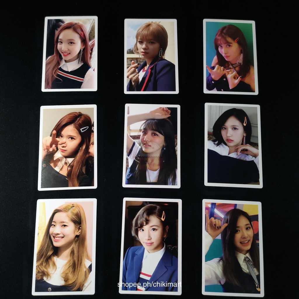 Twice Signal Monograph Official Photocards Shopee Philippines