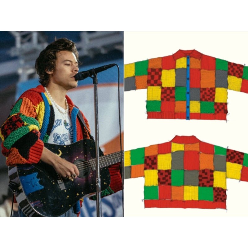 harry styles jw anderson cardigan dupe