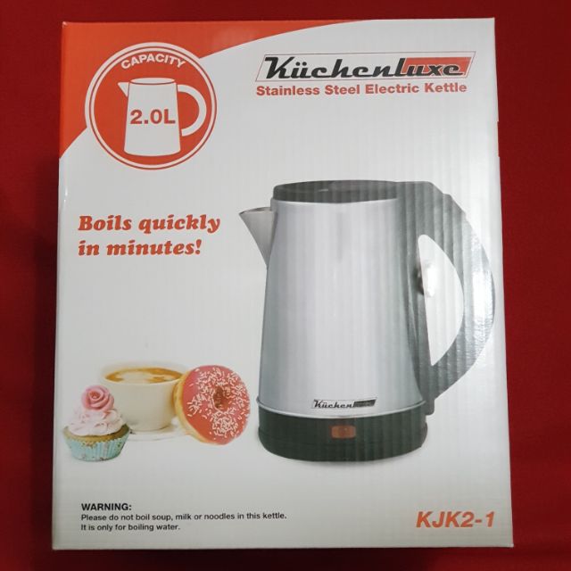 all metal electric kettle