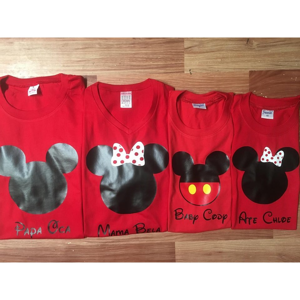 mickey head shirt
