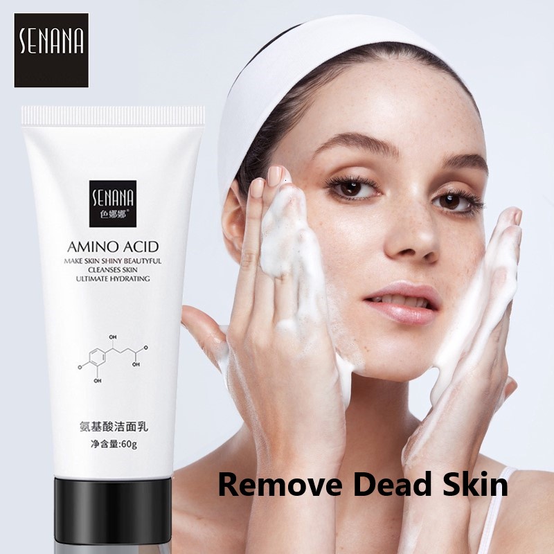 Amino Acid Facial Wash Whitening Moisturizing Oil Control Exfoliating