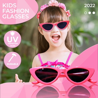 KIDS SUNGLASSES Sunglass Eyewear Kid Retro Cat Eye Beach Summer Glasses - KIDS SUNGLASSES #2