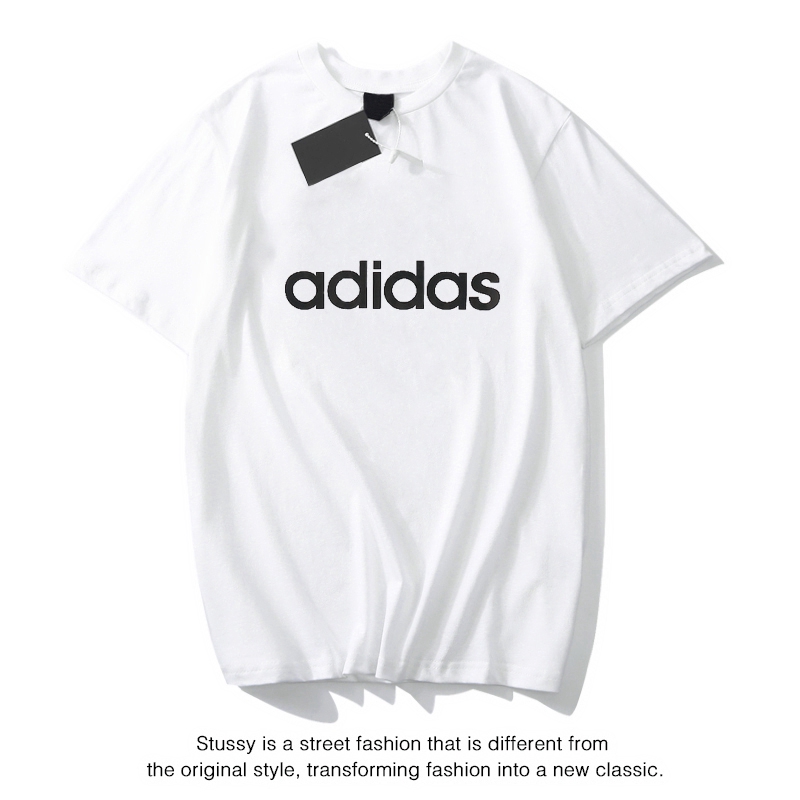 Adidas S-3XL Men's Fashion Print Cartoon T-Shirt Loose Soft Stretch Tops  Tees New 2019 | Shopee Philippines