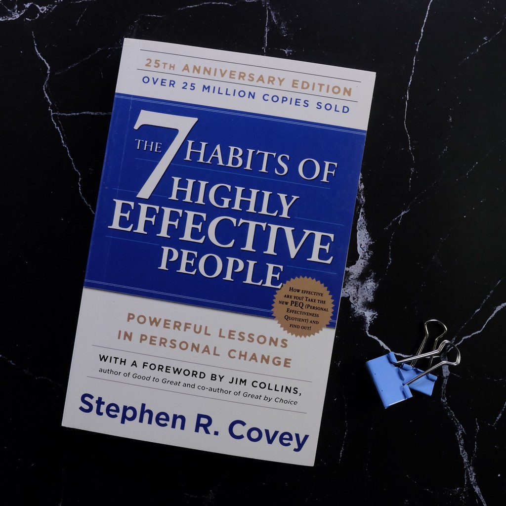 Featured image of 【Ready Stock】The 7 Habits 7 Humans Very Effective Habits - 7 Stephen R Covey Paper Bookpaper