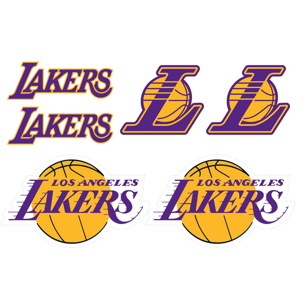 Los Angeles Lakers Waterproof Stickers (6pcs) | Shopee Philippines
