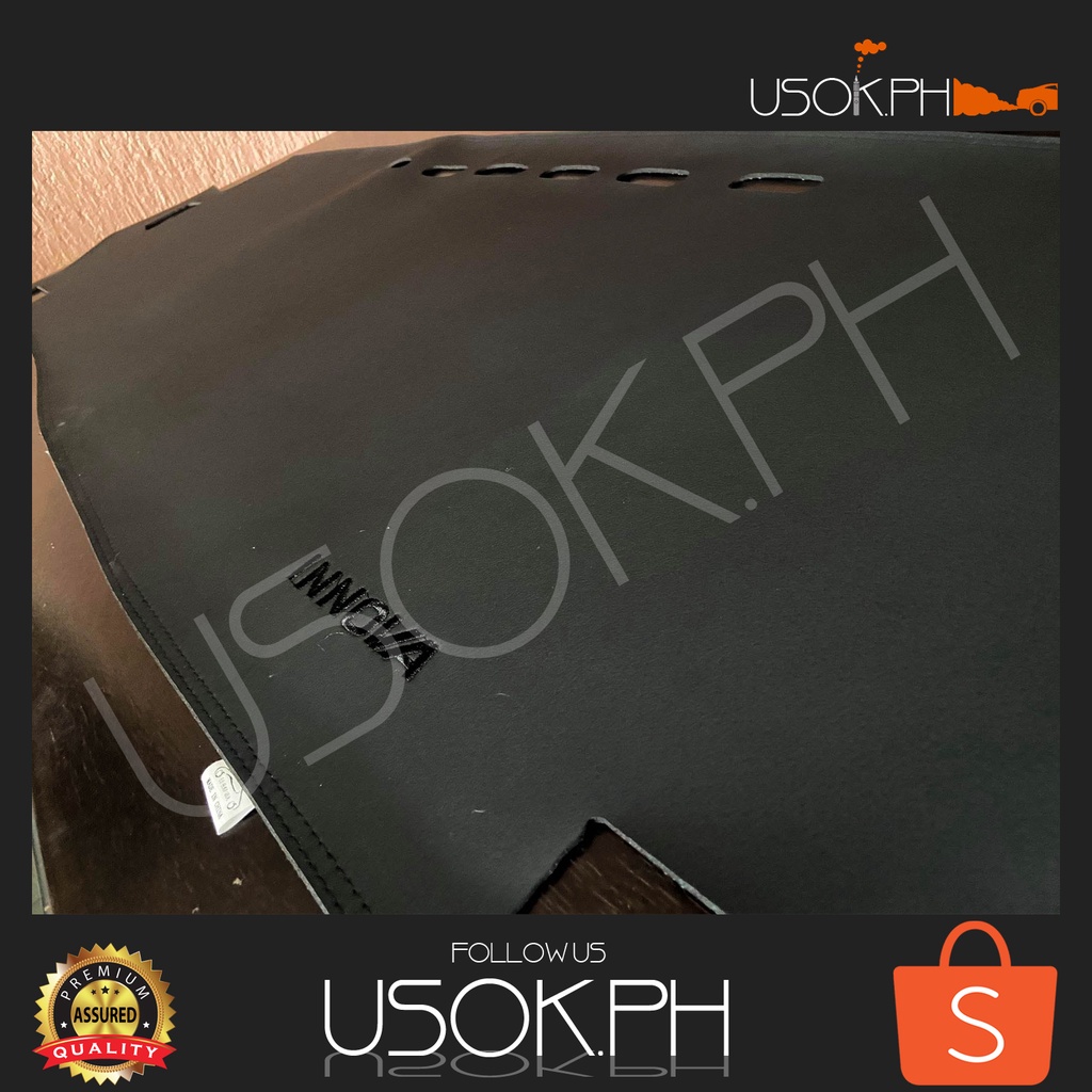 Innova Dashboard Cover Leather Type Heavy duty (2015 BELOW) Shopee