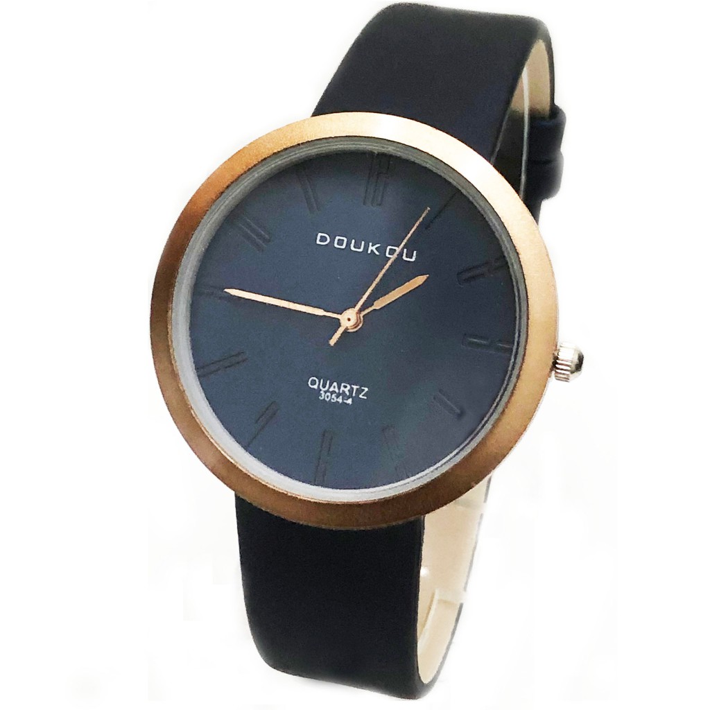 DOUKOU Faux Leather Colorful Femme Watch  Shopee  Philippines 