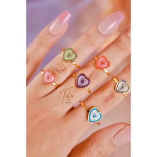 Tala by Kyla TBK Heart BFF Ring You Are Loved FloatingCase+GiftBox