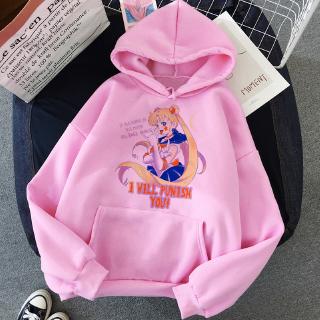 female 12 oversized hoodie anime