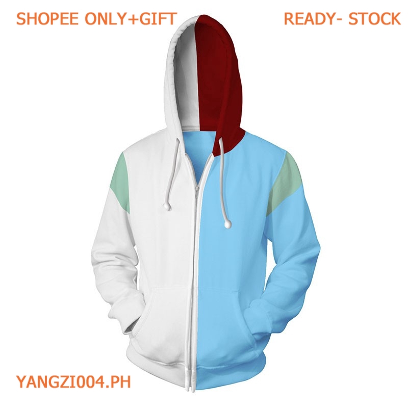 Shopee Only My Boku No Hero Academia Zip Hoodie Anime 3d Jacket Sweater Shopee Philippines