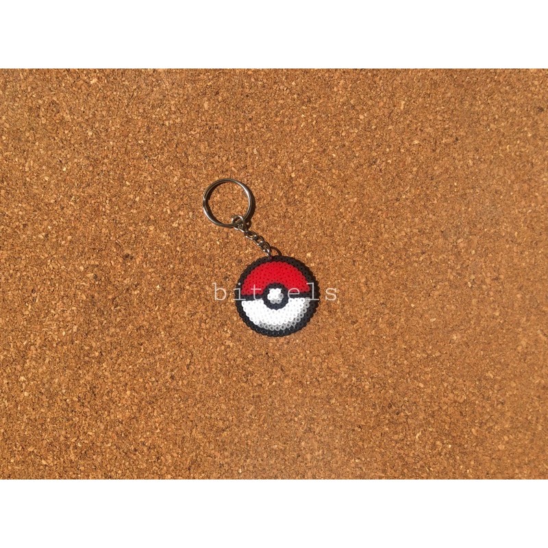 Pokeball Perler Fuse Beads Keychain Shopee Philippines